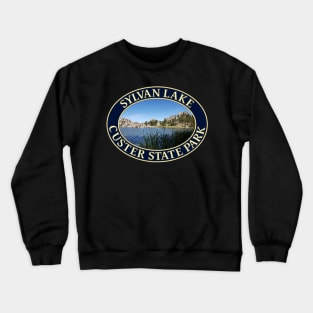 Sylvan Lake at Custer State Park in South Dakota Crewneck Sweatshirt